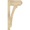 Ekena Millwork Legacy Craftsman Rough Sawn Outlooker, Douglas Fir, 6"W x 12"D x 24"H OUT06X12X24LEC04RDF - alternate 4
